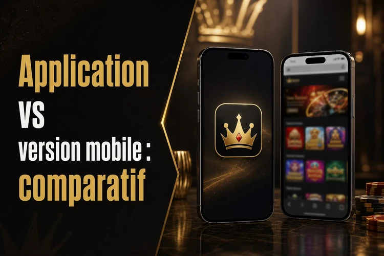 Application vs version mobile: comparatif