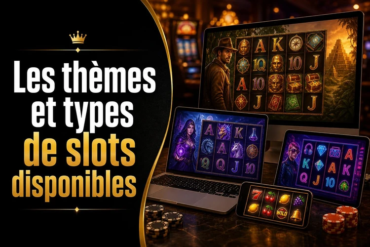 Les thèmes et types de slots disponibles