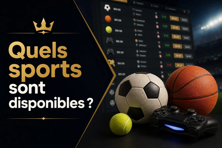Quels sports sont disponibles?